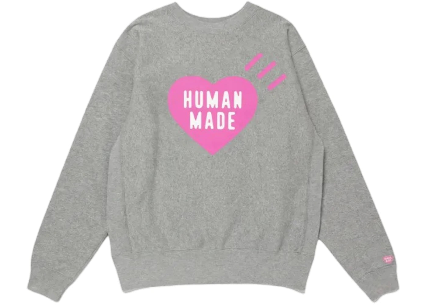 Human Made Stores Exclusive Heart Harajuku Sweatshirt Gray