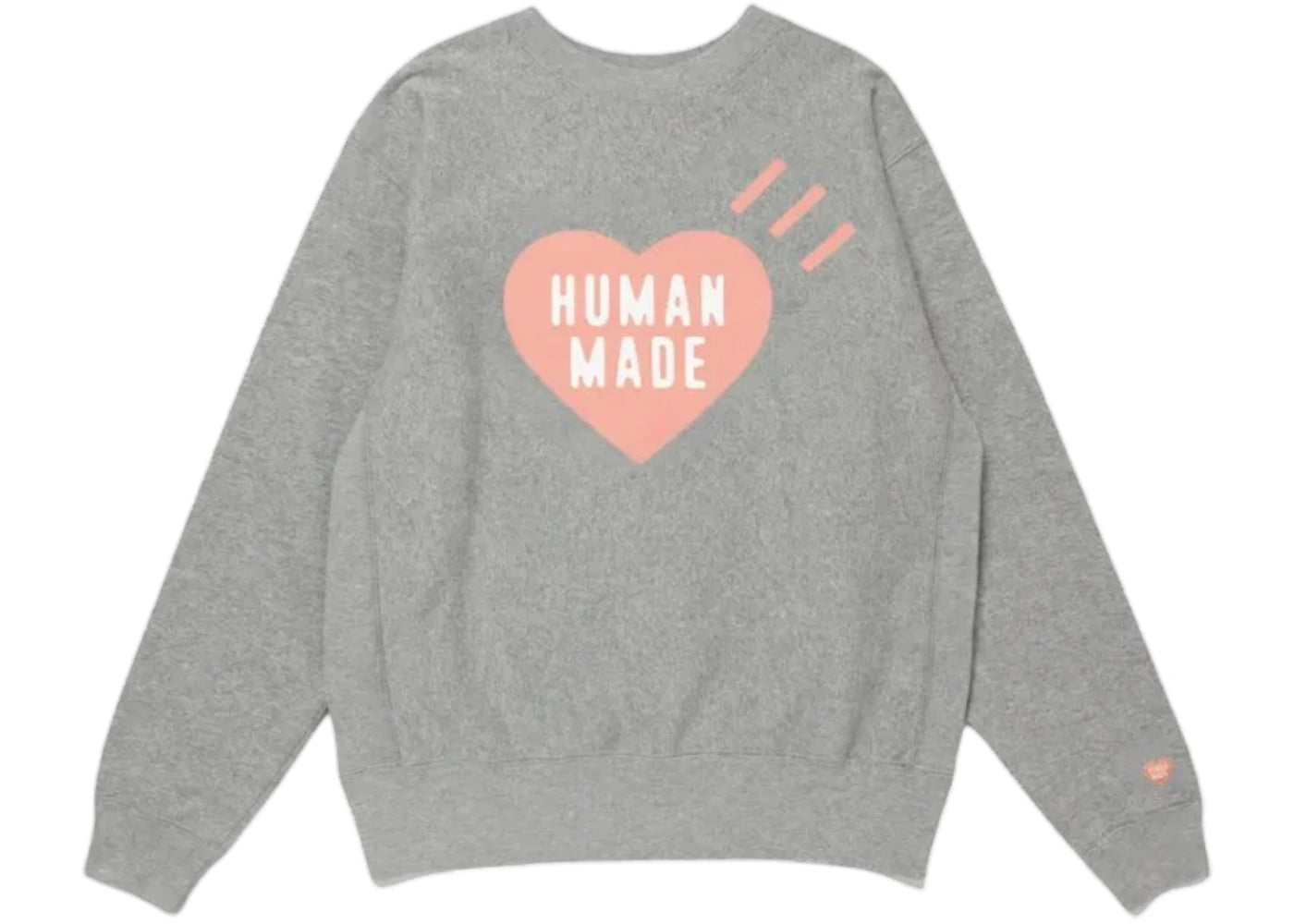 Human Made Stores Exclusive Heart Offline Store Seoul Sweatshirt Gray