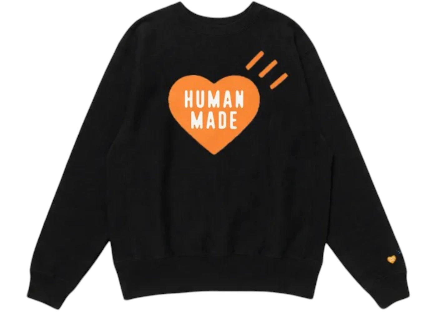 Human Made Stores Exclusive Heart Shibuya Parco Sweatshirt Black
