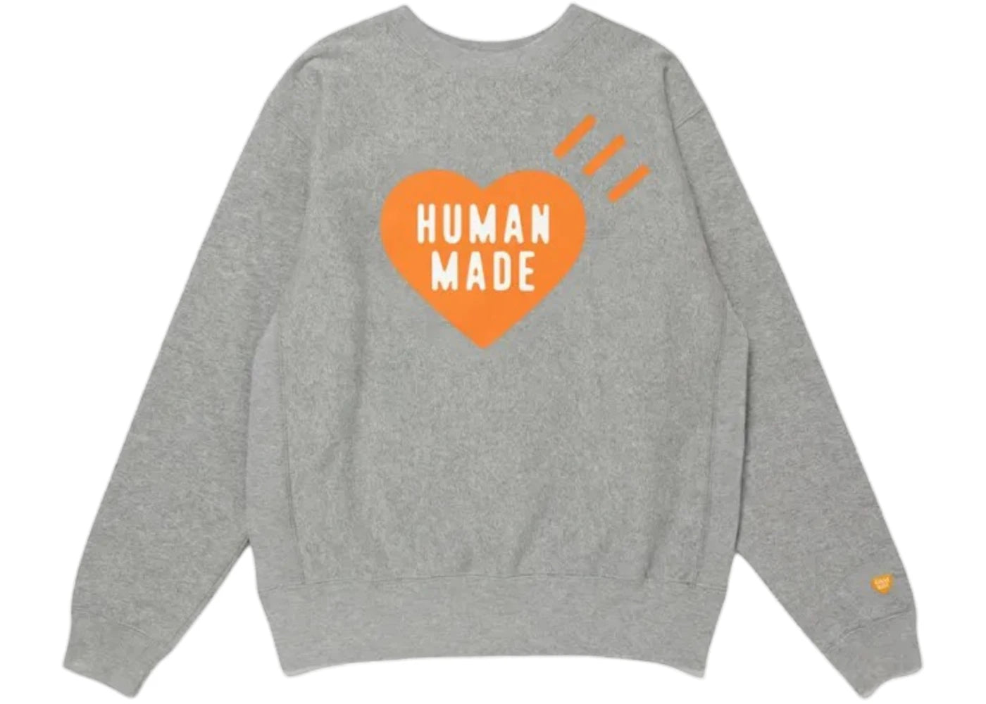 Human Made Stores Exclusive Heart Shibuya Parco Sweatshirt Gray