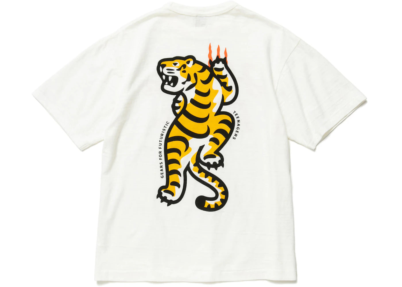Human Made Tiger Graphic #11 T-Shirt White