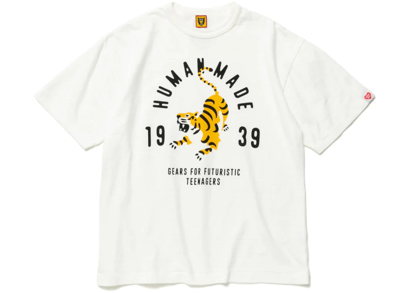 Human Made Tiger Graphic #3 T-Shirt White