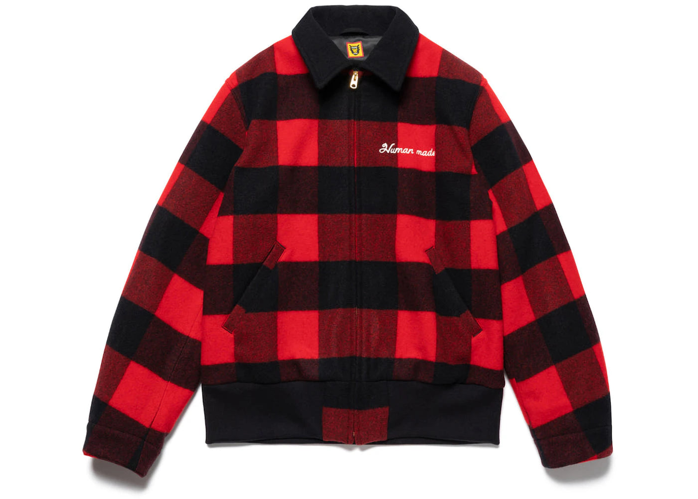 Human Made Zip-Up Lumber Jacket Red