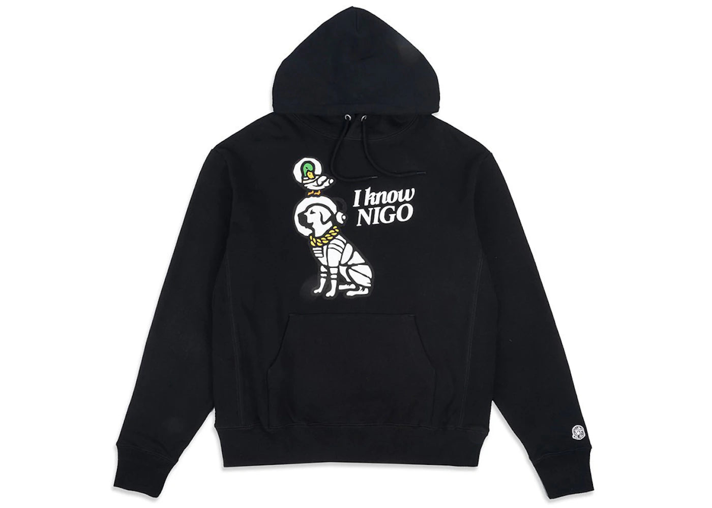 Human Made x Billionaire Boys Club I Know Nigo Hoodie Black