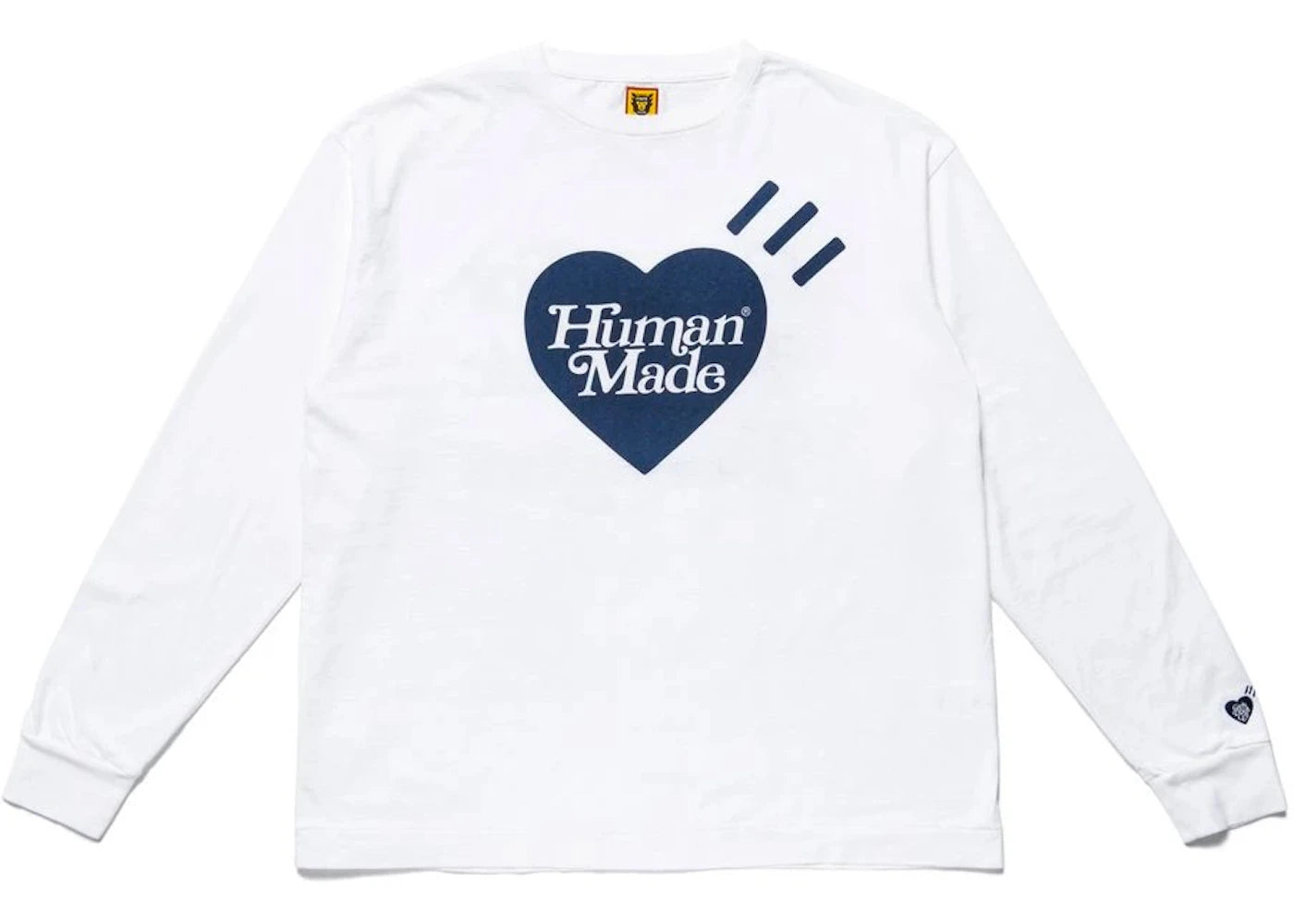 Human Made x Girls Don't Cry Gears For Futuristic Teenagers Longsleeve T-Shirt White