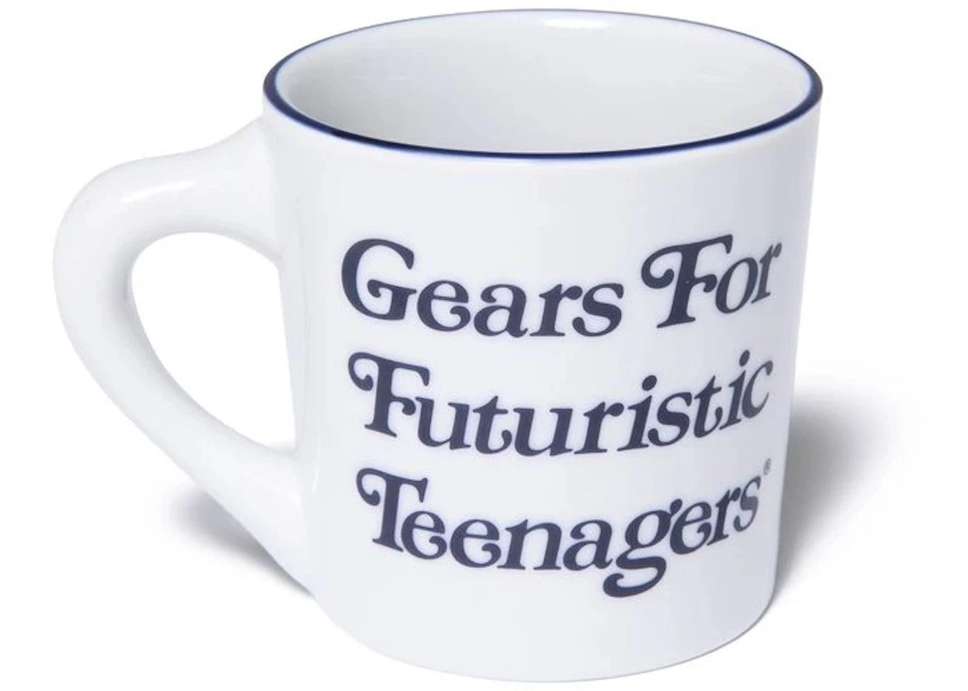 Human Made x Girls Don't Cry Gears For Futuristic Teenagers Mug White
