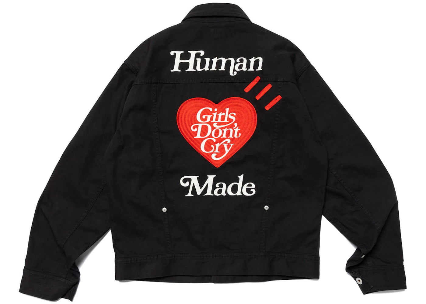 Human Made x Girls Don't Cry Work Jacket Black