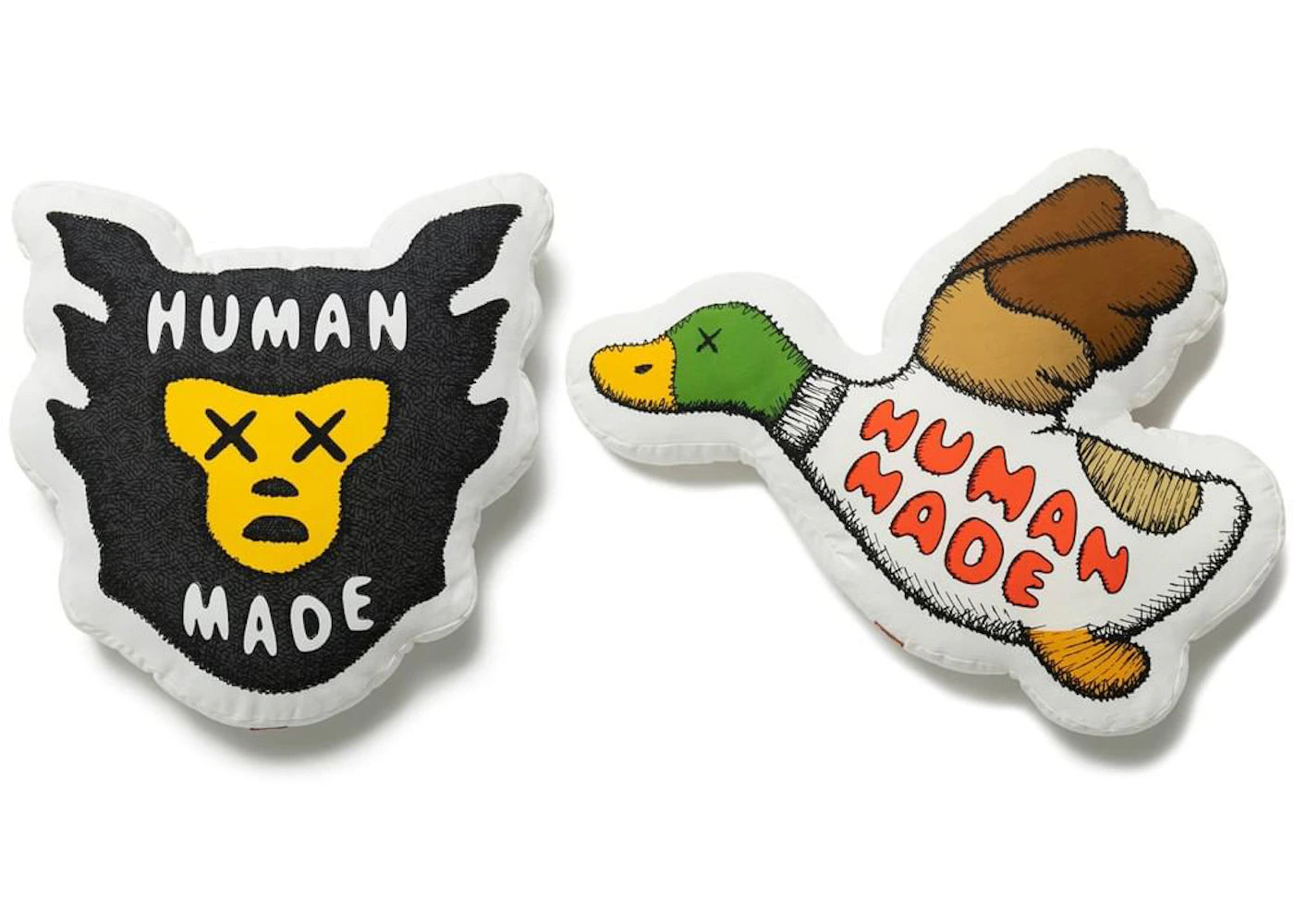 KAWS x Human Made Cushion Set