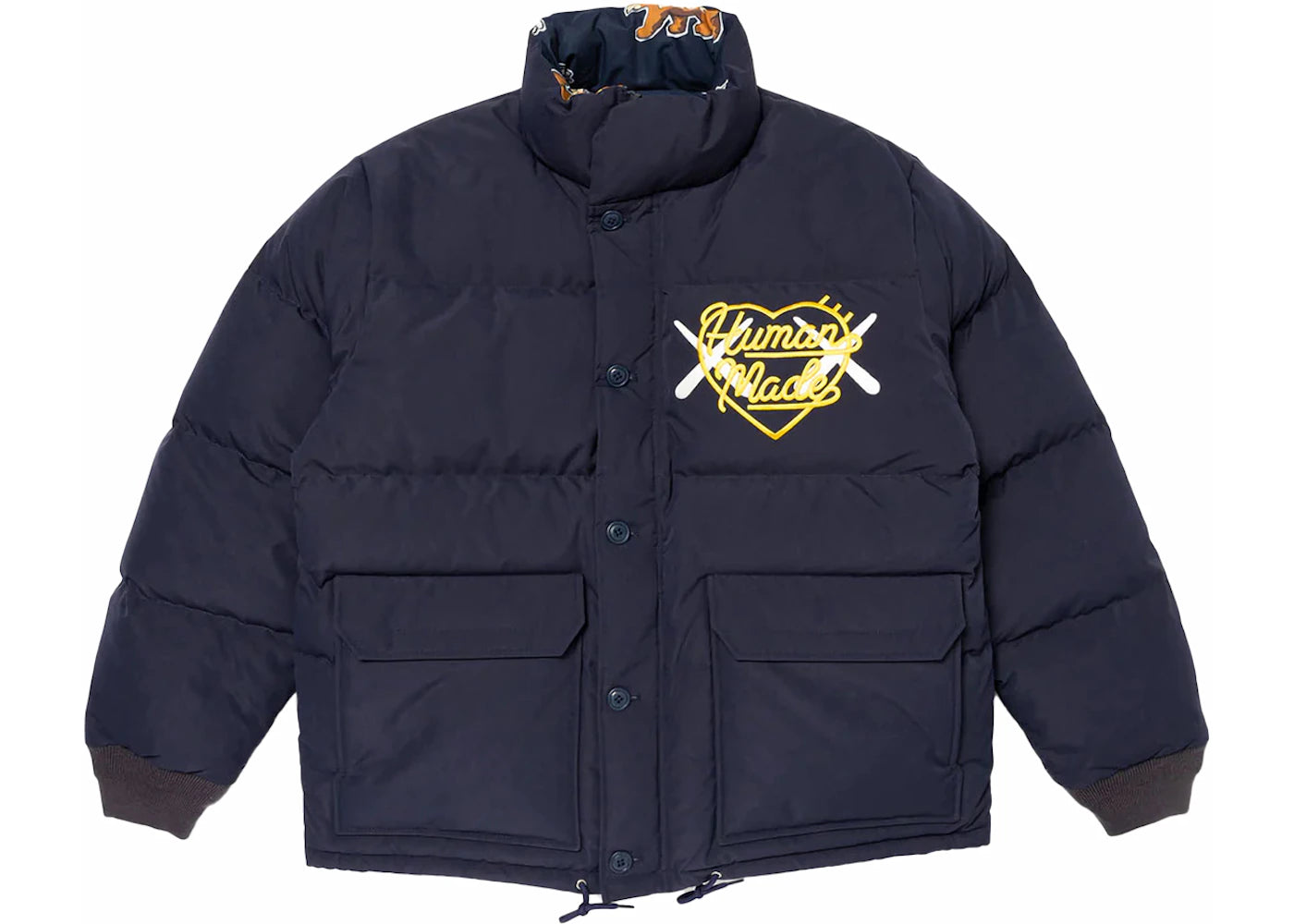 Human Made x KAWS Down Jacket Navy