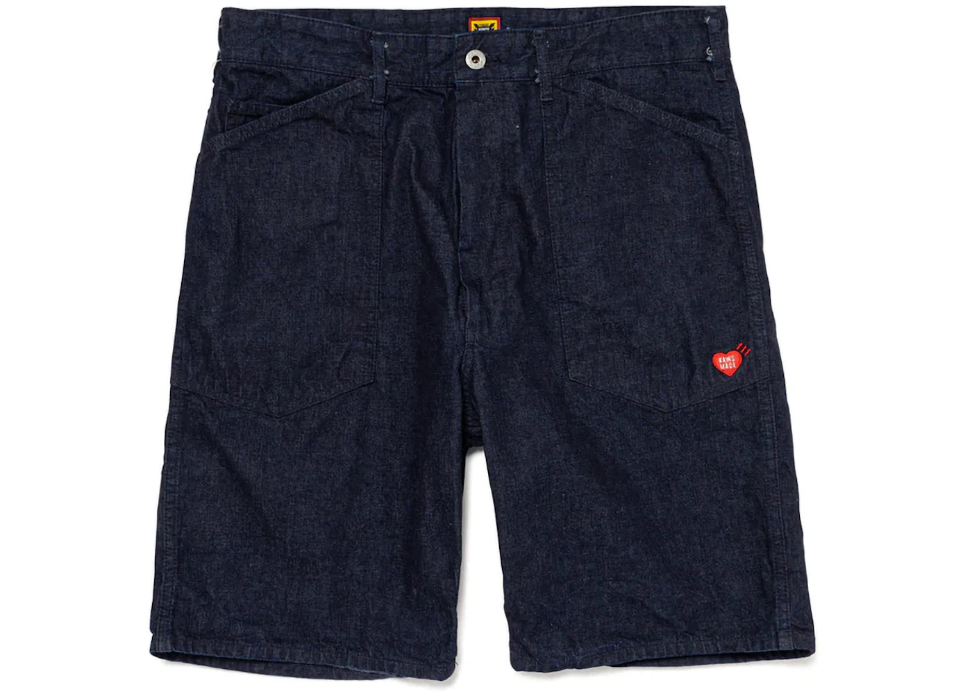 Human Made x KAWS Made Denim Shorts Indigo