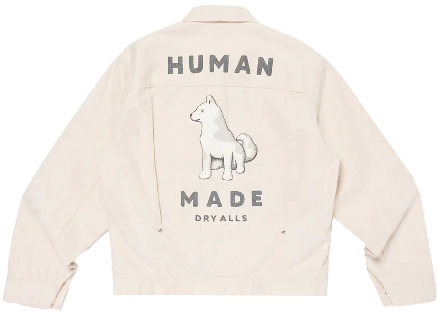 Human Made x KAWS Made Work Jacket Natural