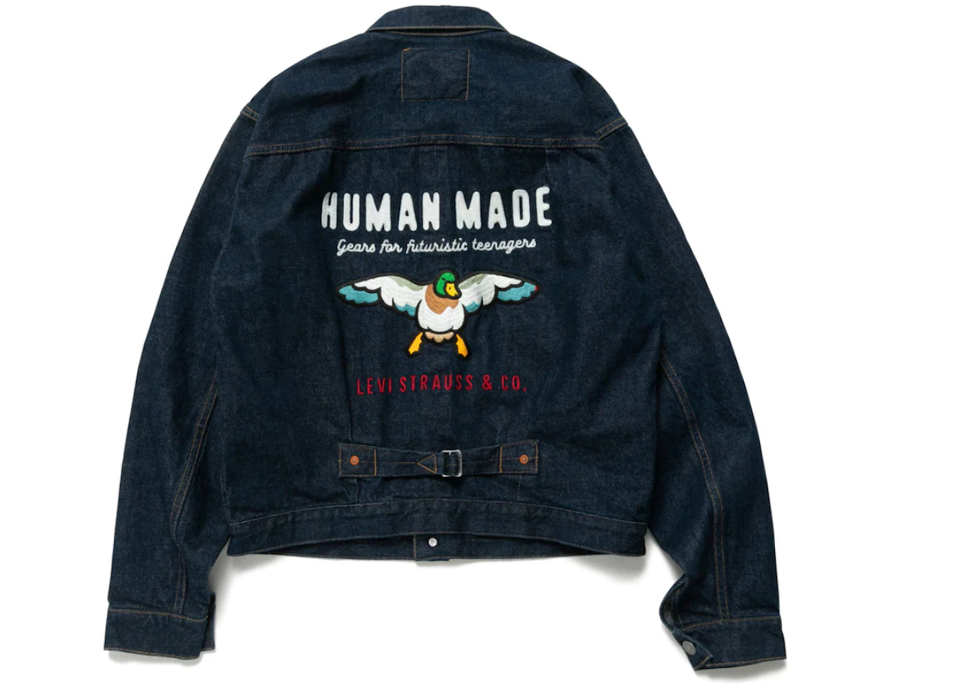 Human Made x Levi's 506 Japanese Trucker Jacket Indigo