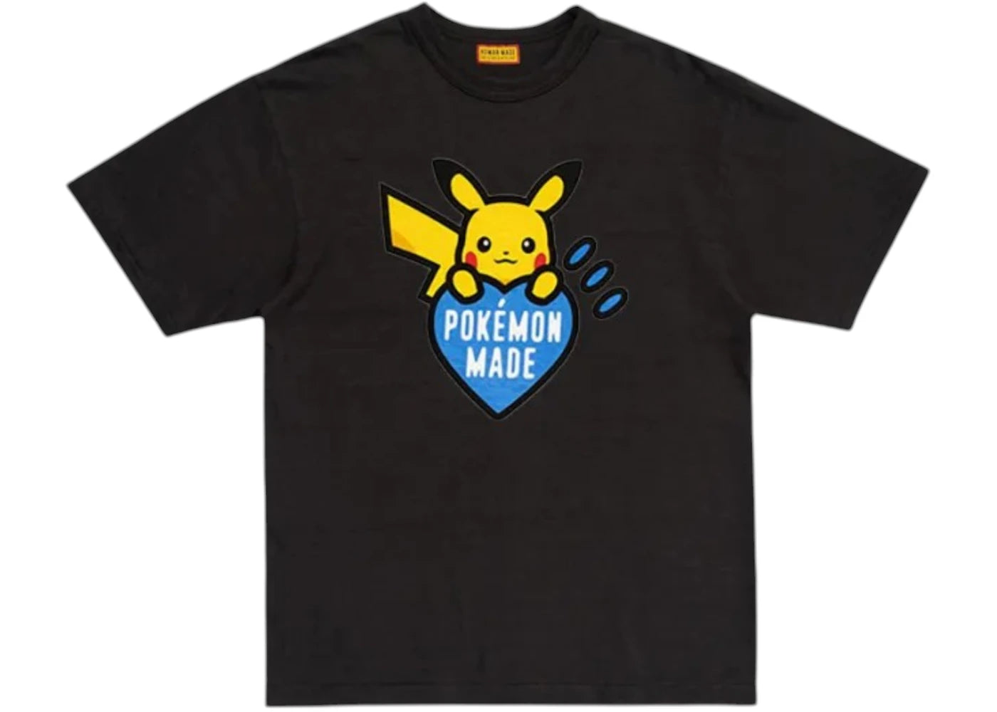 Human Made x Pokemon Graphic Pikachu Offline Store T-shirt Black