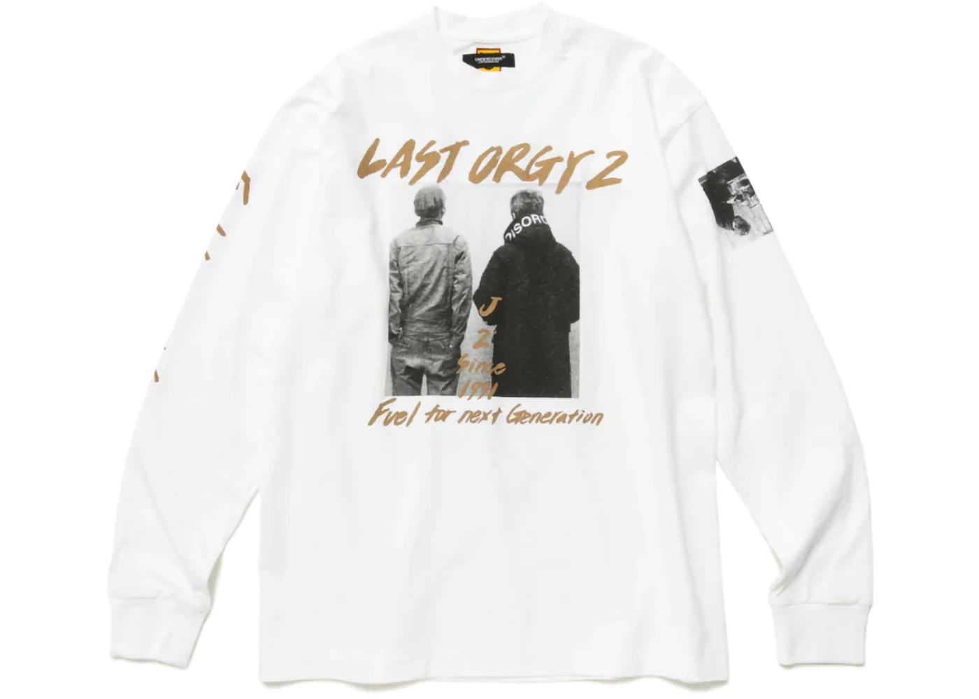 Human Made x Undercover Last Orgy 2 1991 L/S T-Shirt White