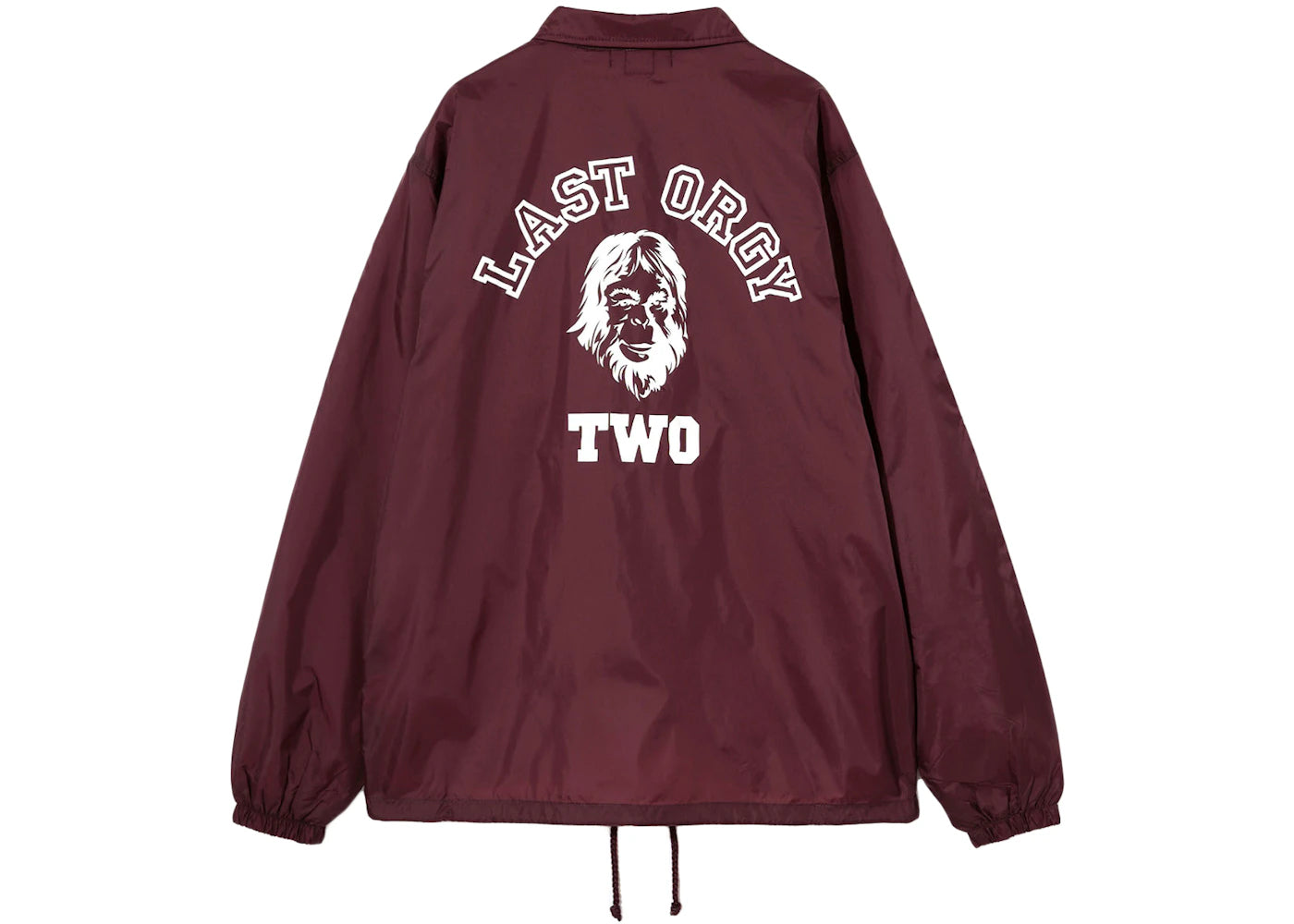 Human Made x Undercover Last Orgy 2 Coach Jacket Maroon
