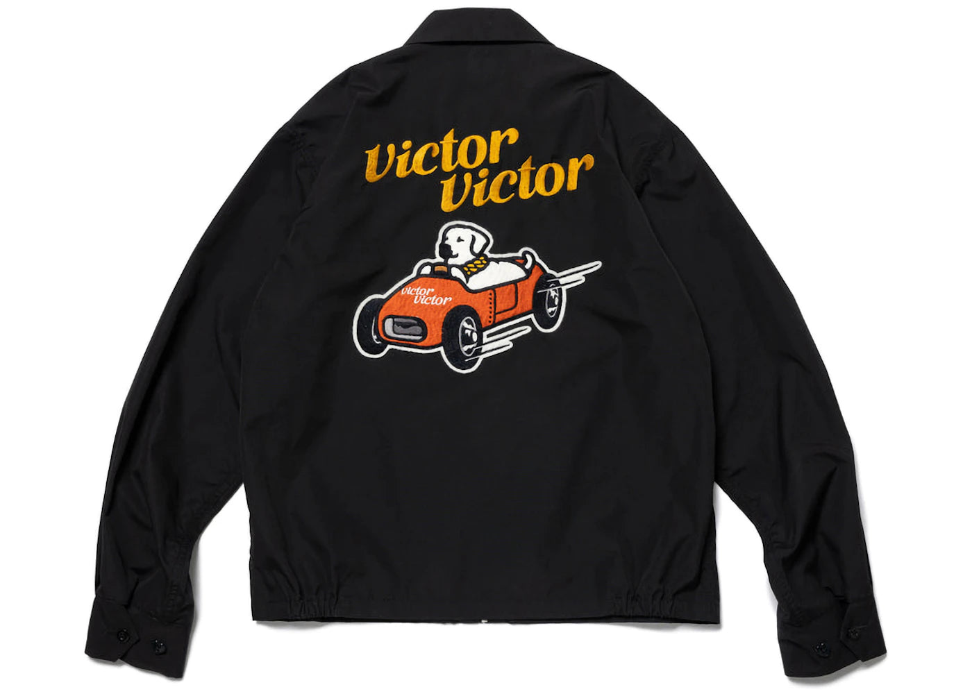 Human Made x Victor Victor Drizzler Jacket Black