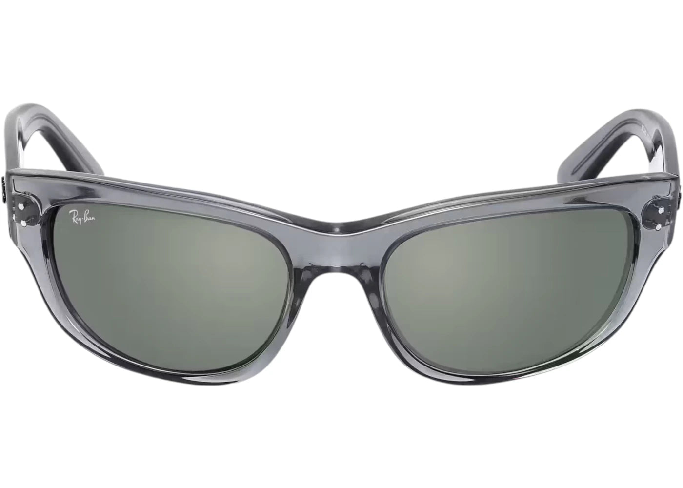 Hypebeast x Ray-Ban 20th Anniversary Mega Balorama Sunglasses Transparent Grey