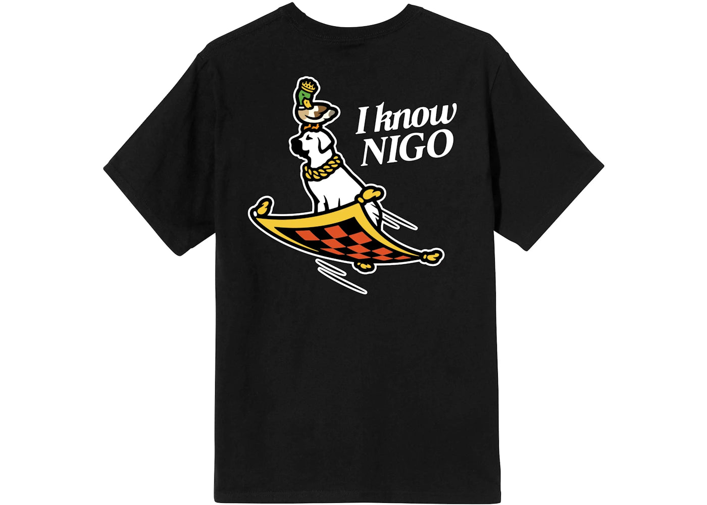 I Know Nigo Flying Carpet (Ny Pop Up) T-shirt Black