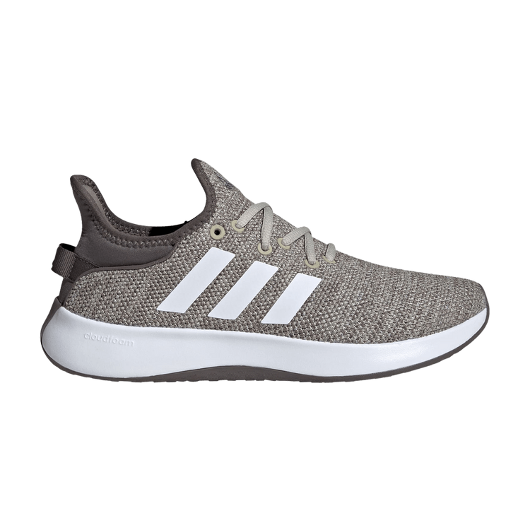 adidas Cloudfoam Pure Putty Grey Cloud White Charcoal (Women's)