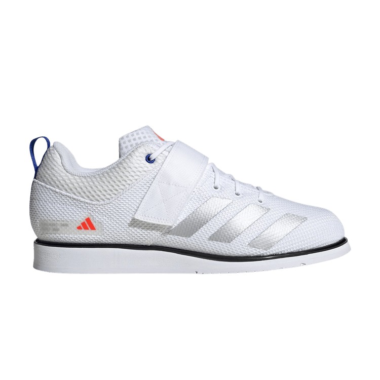 adidas Powerlift 5 Cloud White Silver Metallic Core Black