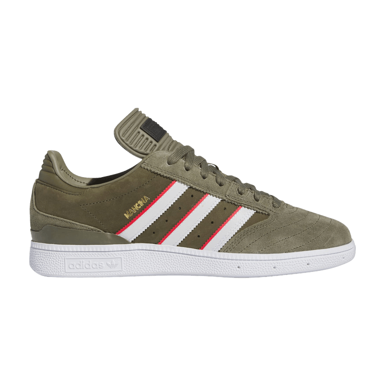 adidas Busenitz Olive Strata Red Cloud White