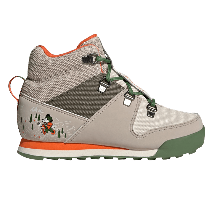 adidas Terrex Snowpitch Cold.RDY Winter Disney Wonder Beige Olive Strata Semi Impact Orange (GS)