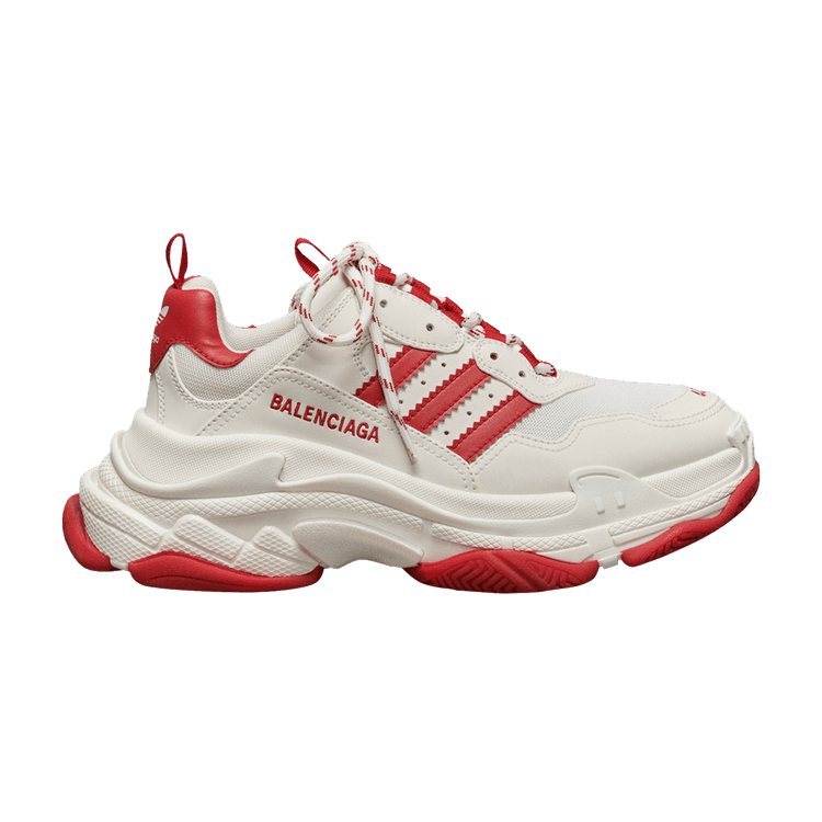 Balenciaga x adidas Triple S White Red (Women's)