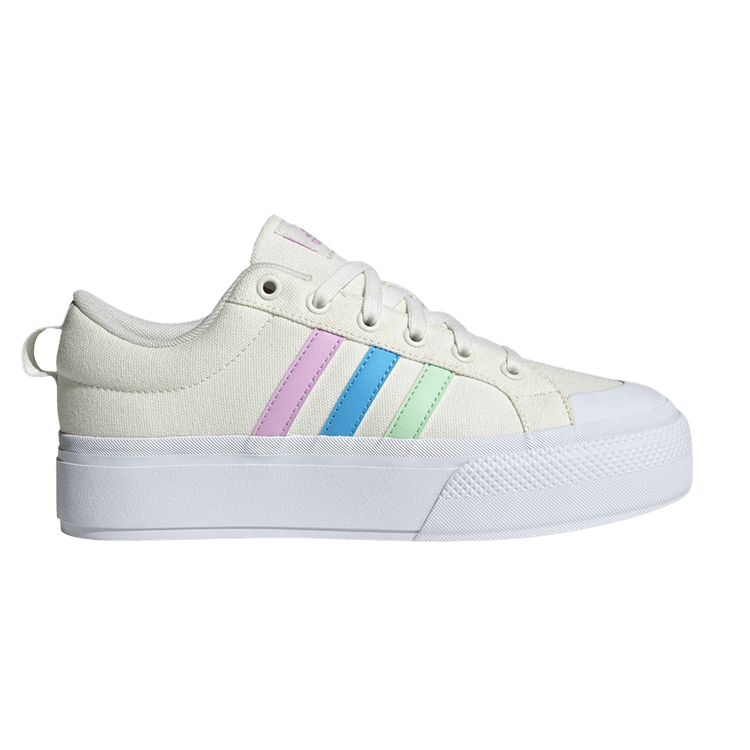 adidas Bravada 2.0 Platform Off White Semi Blue Burst Bliss Lilac (Women's)