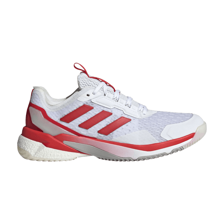 adidas Crazyflight 5 Indoor Cloud White Better Scarlet Matte Silver (Women's)
