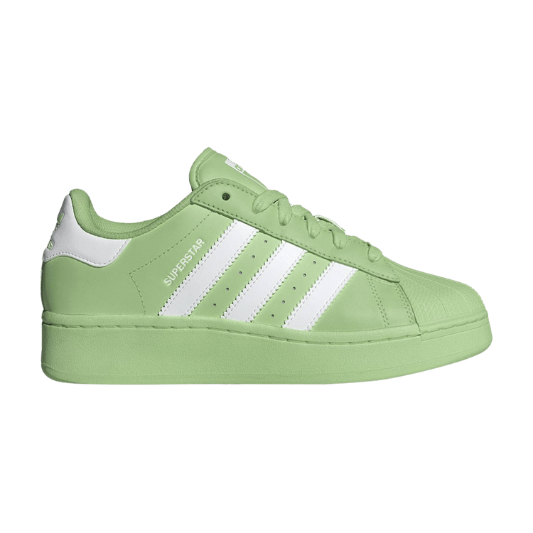 adidas Superstar XLG Semi Green Spark Cloud White (Women's)