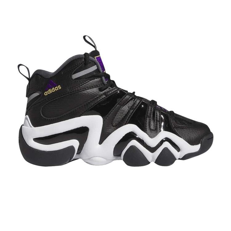 adidas Crazy 8 Core Black Regal Purple Cloud White (GS)