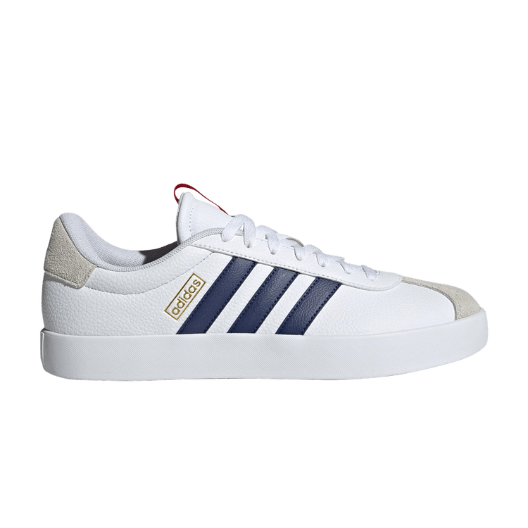 adidas Vl Court 3.0 Cloud White Dark Blue Better Scarlet