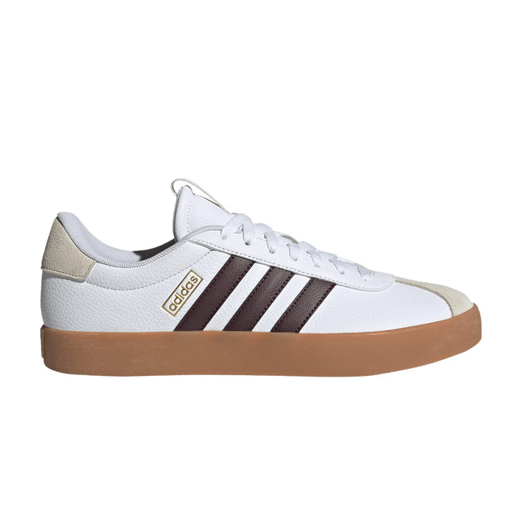 adidas Vl Court 3.0 Cloud White Shadow Brown Aluminium