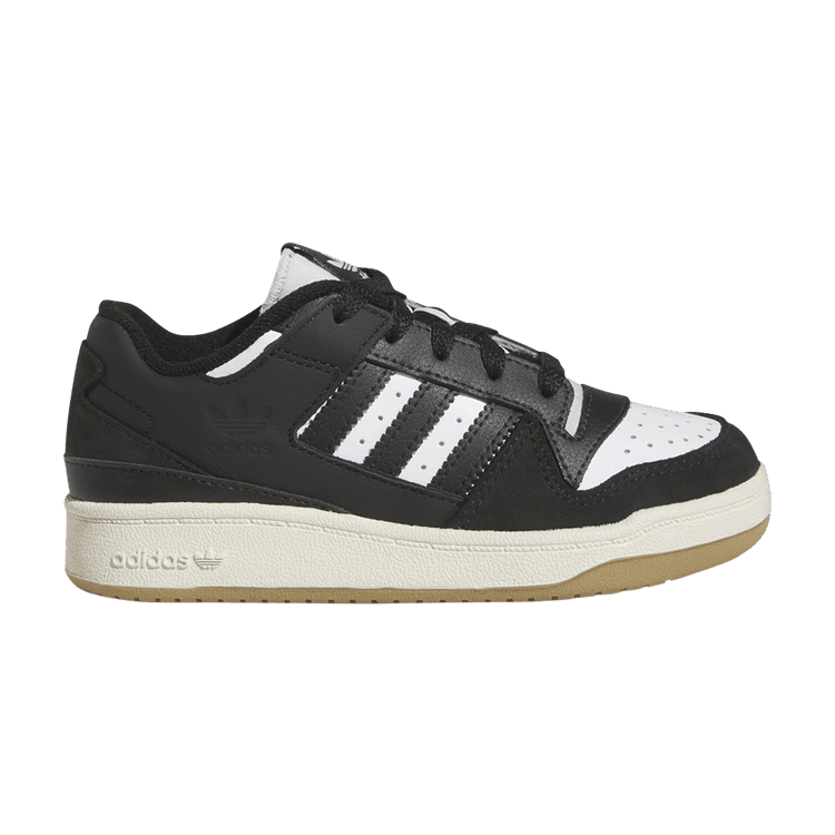 adidas Forum Low Core Black Cloud White Cream White (PS)