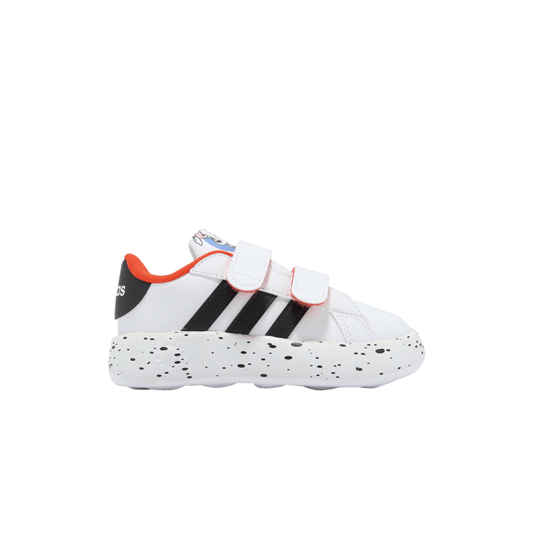 adidas Grand Court 2.0 101 Sportswear Cloud White Core Black Bold Orange (TD)