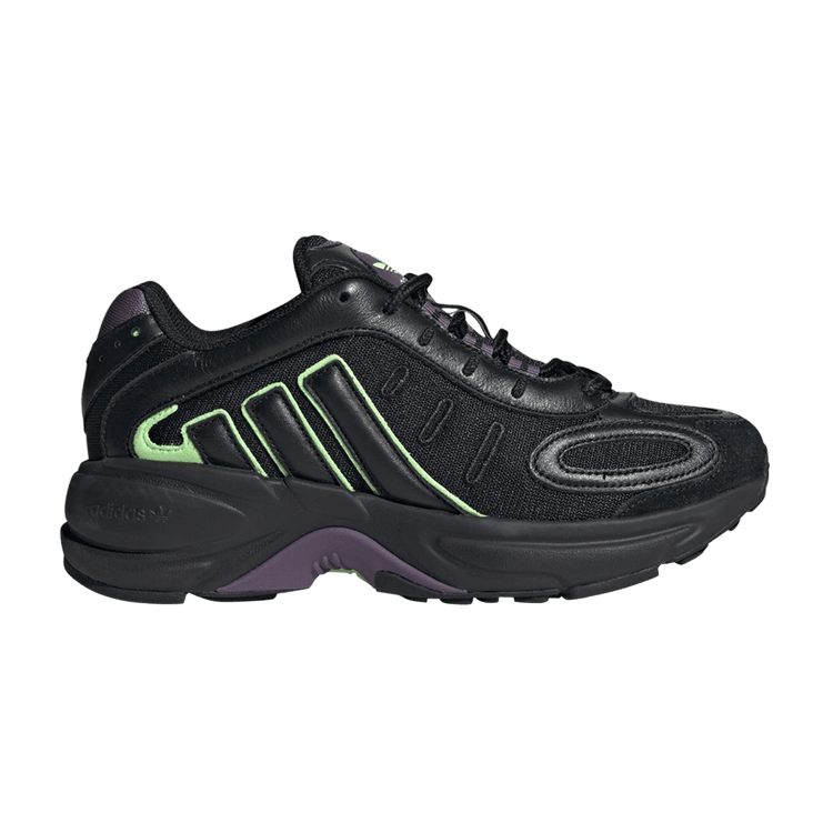 adidas Falcon Galaxy Core Black Green Spark (Women's)