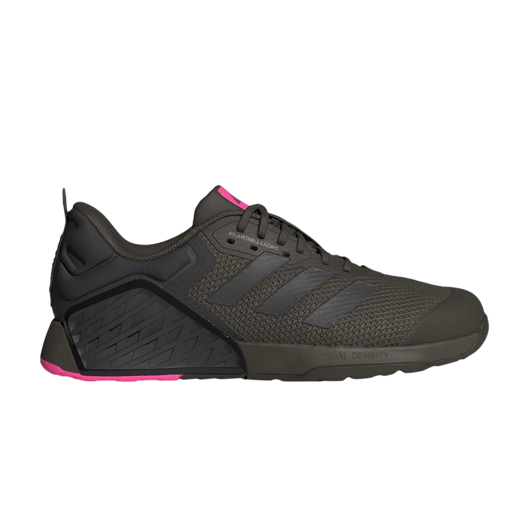 adidas Dropset 3 Shadow Olive Core Black Lucid Pink
