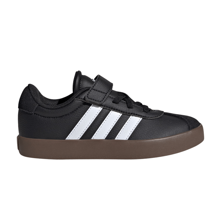 adidas Vl Court 3.0 Core Black Cloud White Gum (PS)