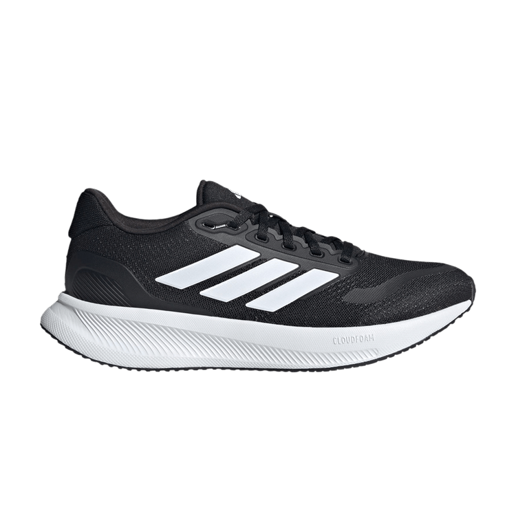 adidas Runfalcon 5 Wide Core Black Cloud White (Women's)