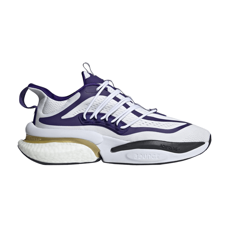 adidas Washington Alphaboost V1 Cloud White Team College Purple Core Black