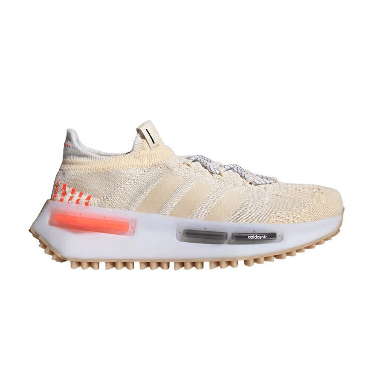 adidas NMD S1 Wonder White Solar Red