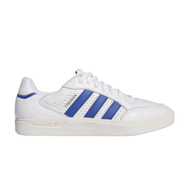adidas Tyshawn Low Cloud White Royal Blue Chalk White