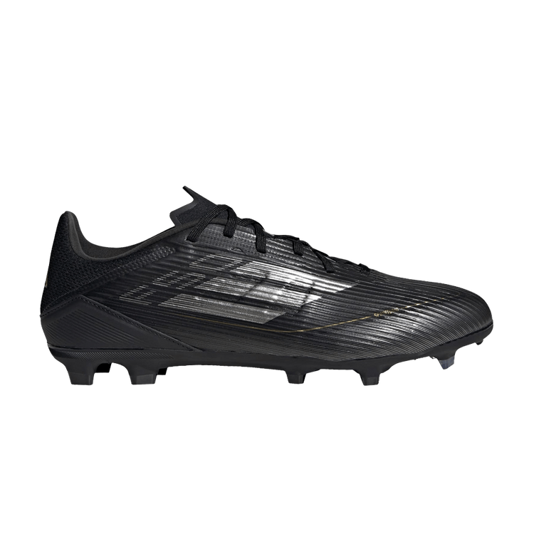 adidas F50 League Multi-Ground Core Black Iron Metallic Gold Metallic