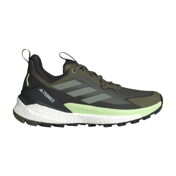 adidas Terrex Free Hiker 2.0 Low Olive Strata Silver Green Core Black