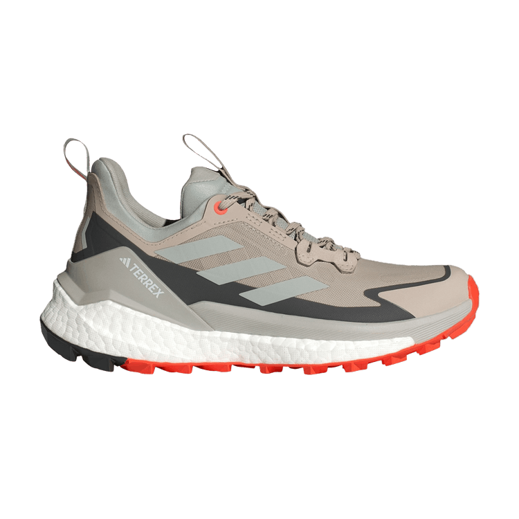 adidas Terrex Free Hiker 2.0 Low Wonder Beige Core Black Semi Impact Orange (Women's)