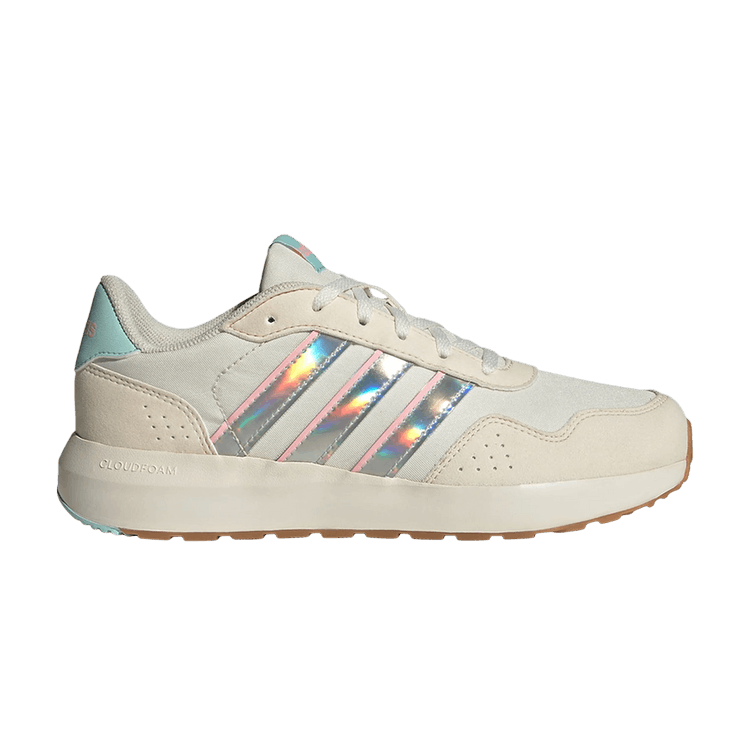 adidas Run 60s Off White Semi Flash Aqua (GS)