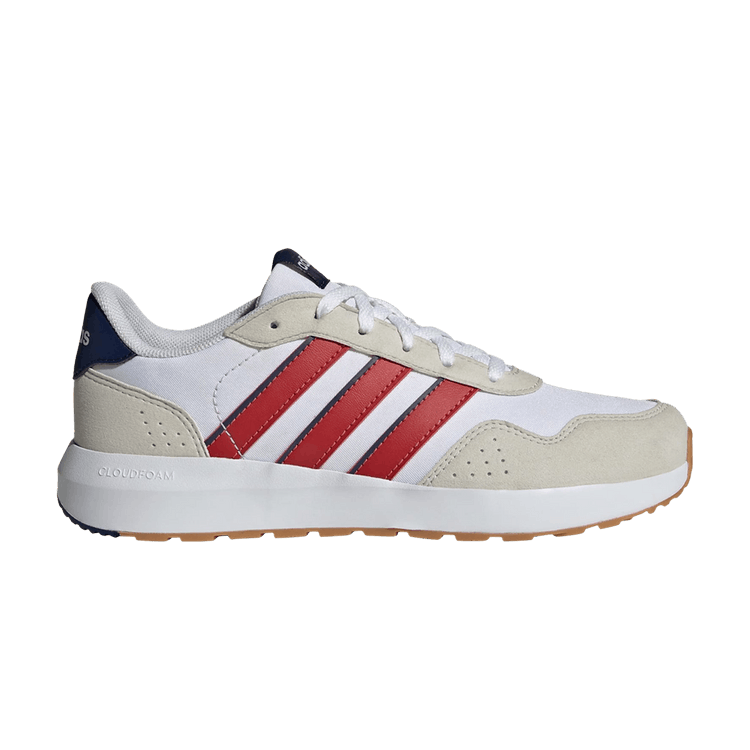 adidas Run 60s Cloud White Collegiate Red Dark Blue (GS)