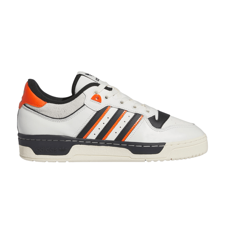 adidas Rivalry 86 Low White Black Semi Impact Orange