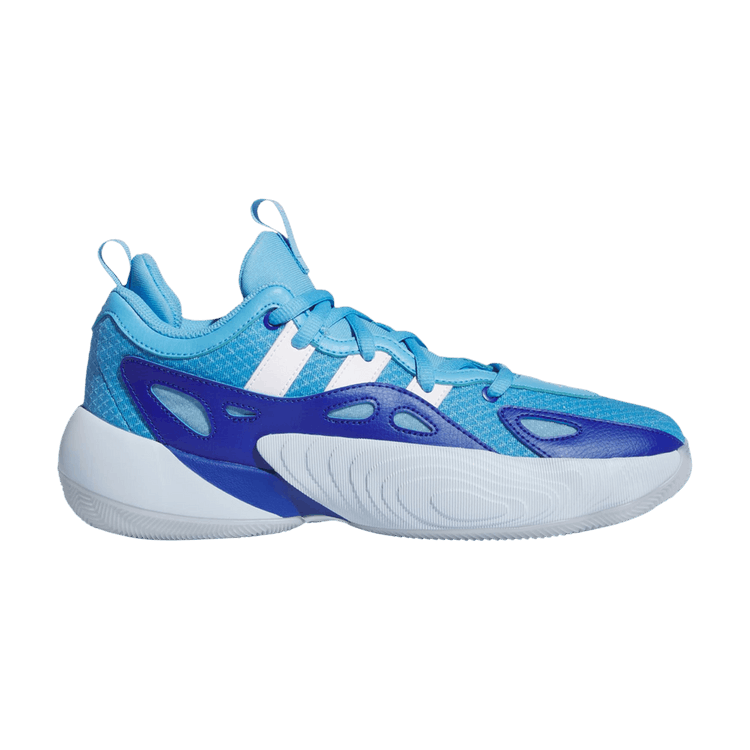 adidas Trae Young Unlimited 2 Semi Blue Burst Mel Cloud White Royal Blue
