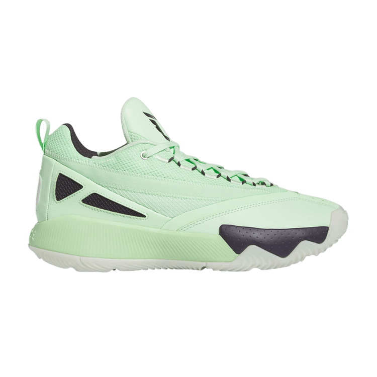 adidas Dame Certified 2 Low Semi Green Spark Aurora Black Cloud White